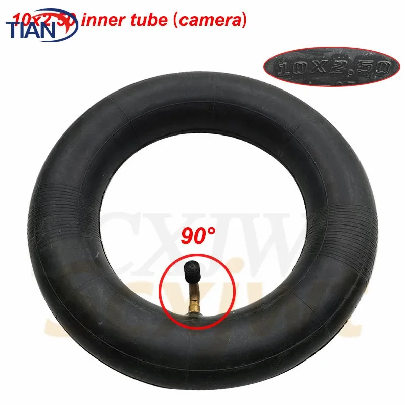 10x2.125 Butyl Rubber Inner Tube 10x2 10x2.50 Inner Tire 9x2.50 Inner Camera 10x1 1/4 for Electric Scooter Balance Car Parts