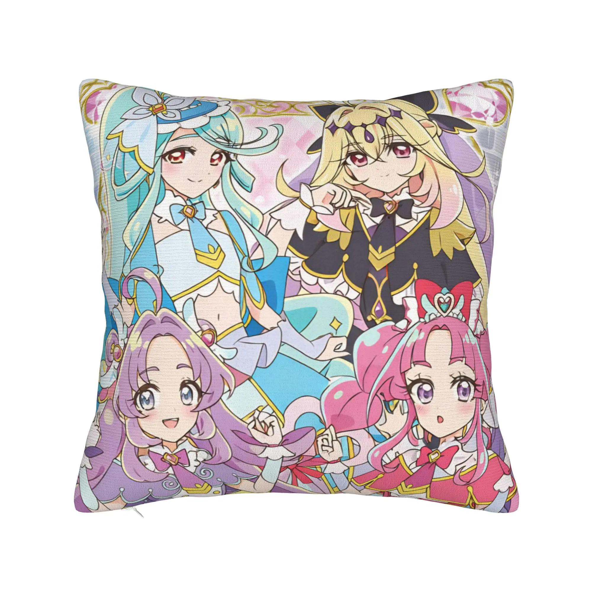 Decorative Pillow Covers Soaring Sky Pretty Cure Merch Home  Pillow Case Cover Drop Shipping Multiple Sizes