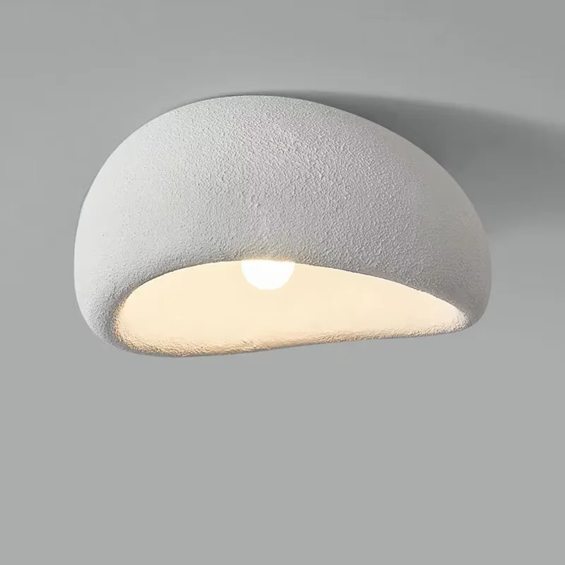

Nordic Wabi Sabi Led Ceiling Lamps Minimalist Ceiling Light for Living Room Modern Bedroom Home Decor Ceiling Chandelier Fixture