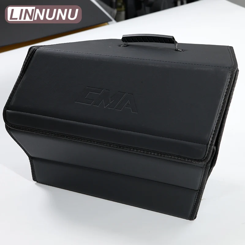 LINNUNU pour Geely KX11 Monjaro 2021-2025 boîte de rangement de coffre de voiture multifonctionnel Manjaro accessoires intérieurs pliables Xingyue L