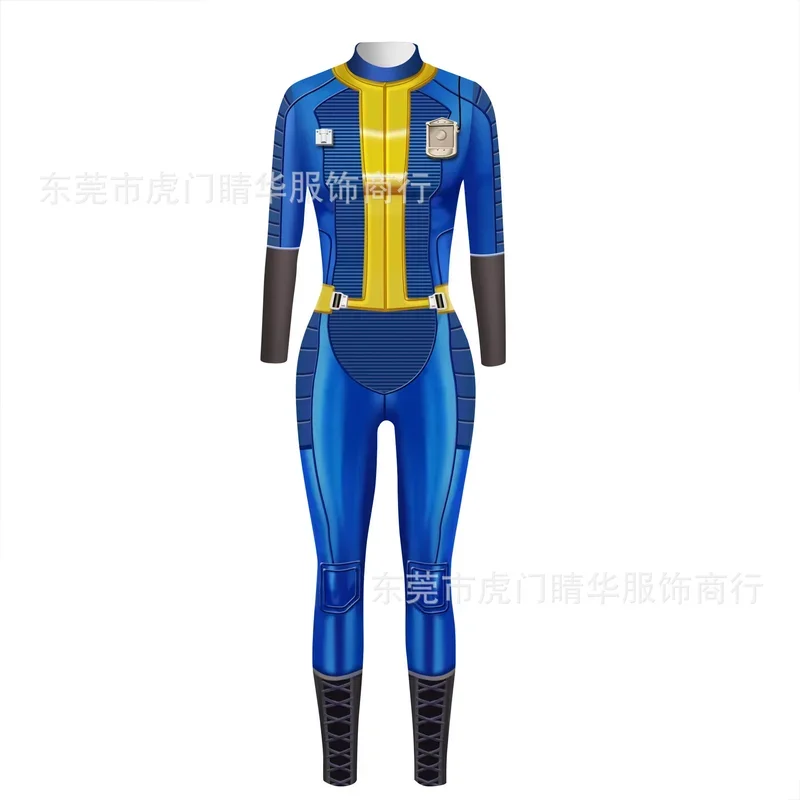 Lucy MacLean Fallout Cosplay Jumpsuit Man Woman Costume Halloween Cosplay Clothing