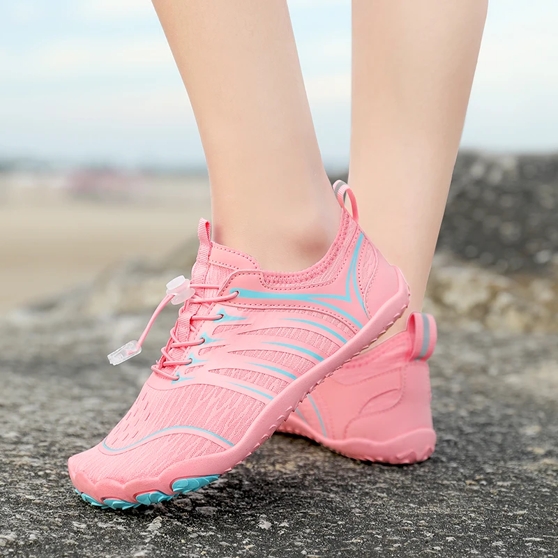 

Couple's Outdoor Swimming and Wading Shoes, Lightweight, Breathable, Non-Slip, Women's Casual Beach Shoes, Yoga Fitness Shoes
