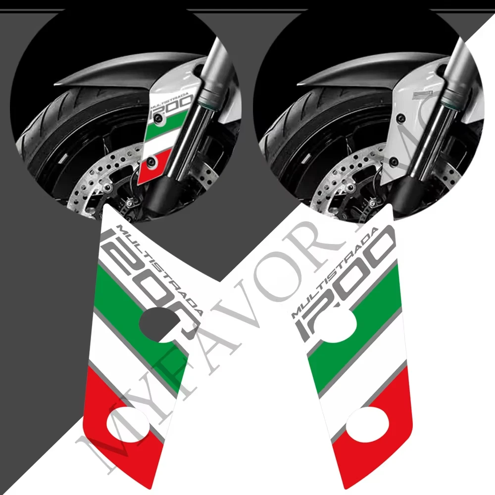 

For Ducati Multistrada 1200S Moto Stickers Decals Tank Pad Grips Fuel Oil Kit Knee Protector Fairing Fender Moto Decals