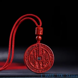 Natural Raw Ore Cinnabar Mountain Ghosts Spend Money on Pendants, Men's and Women's Jewelry Pendants and Lovers' Jewelry