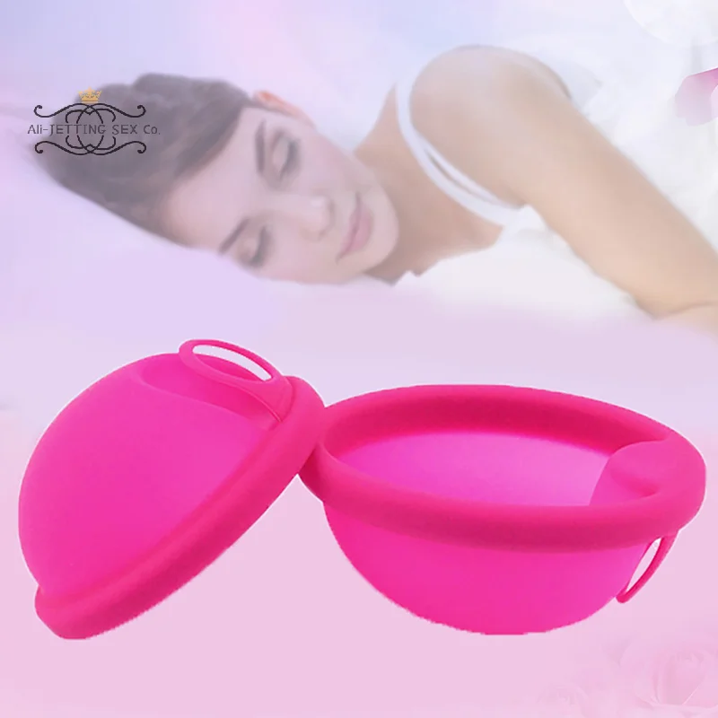 Menstrual Disc Flat-fit Design Women Health Care Feminine Hygiene Silicone Menstrual Cup Period Menstrual Collector Extra-Thin