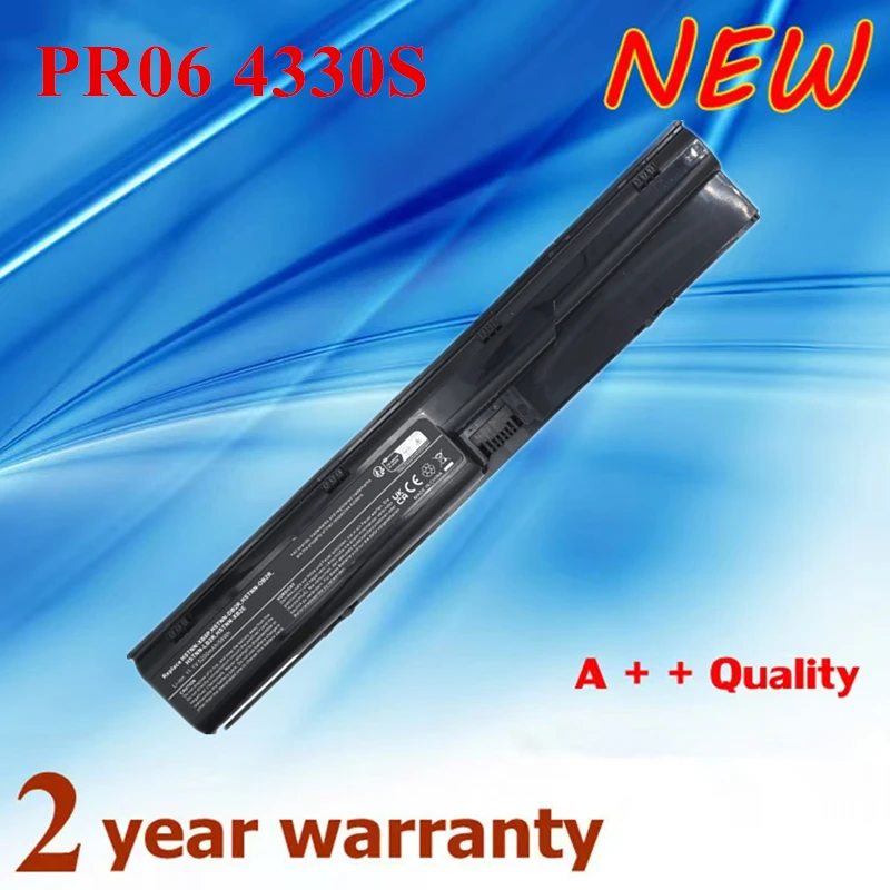 

New PR06 Laptop Battery For HP Probook 4330s 4430s 4431s 4331s 4530s 4535s 4540s 4545s HSTNN-LB2R 633805-001 633733-321