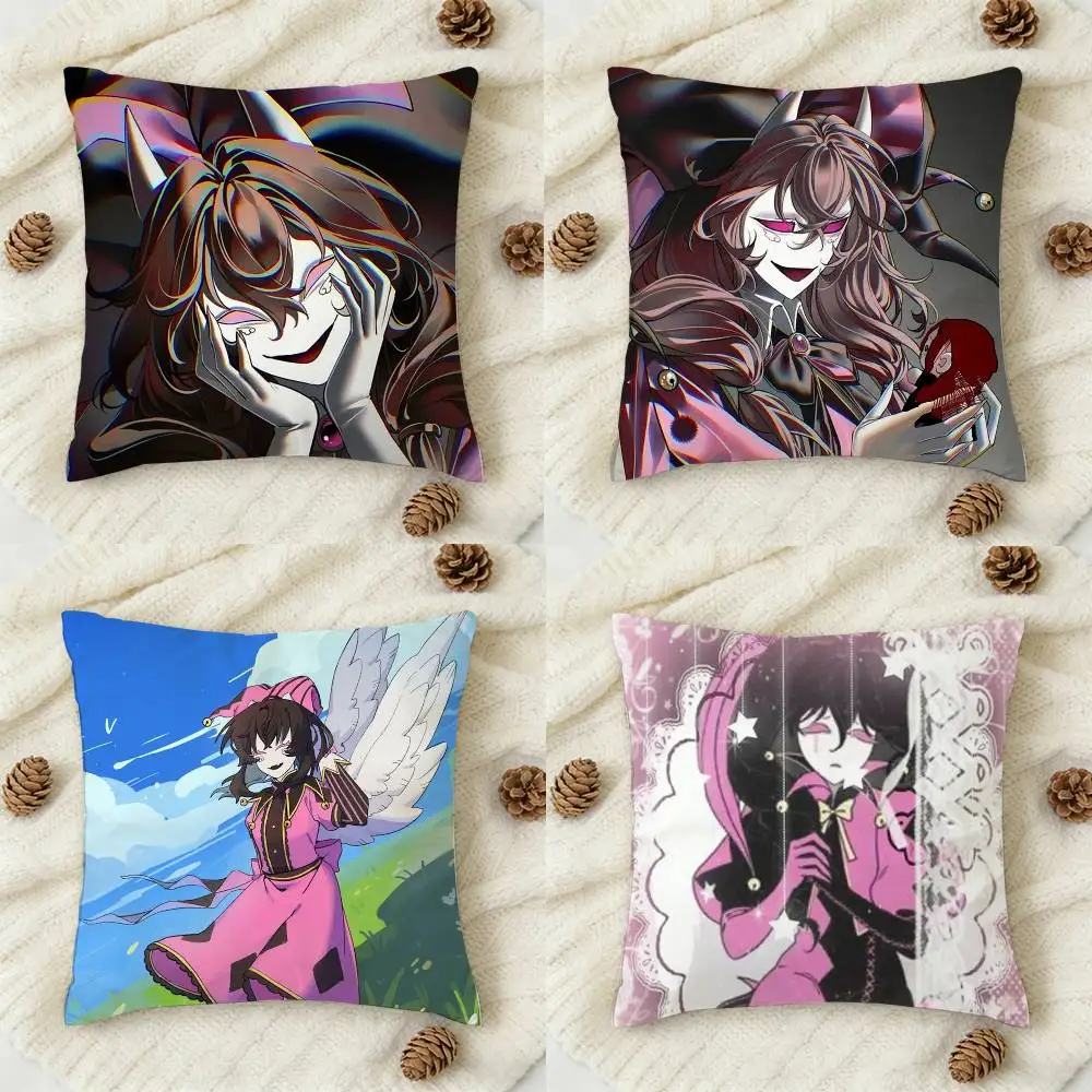 

Columbina Double-sided Printed Square Decorative Cushion Cover for Sofa Living Room Home Decor
