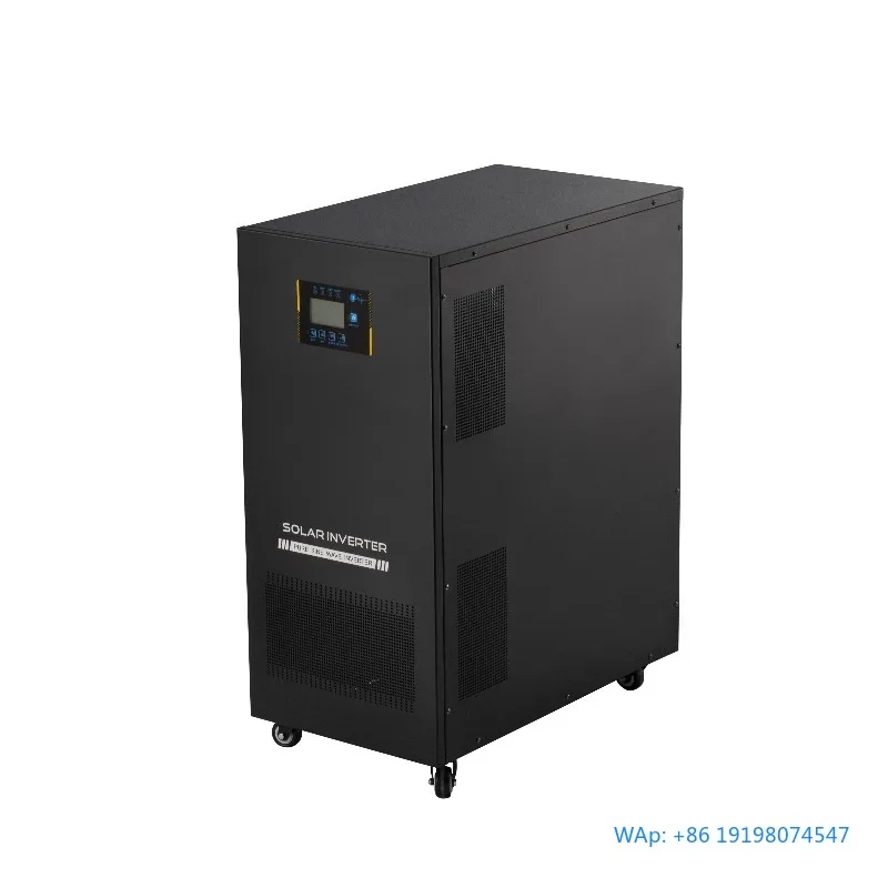 10KW 20KW 30KW Off Grid Solar Inverter DC to AC 48V 96V 192V 240V Intelligent CPU Control