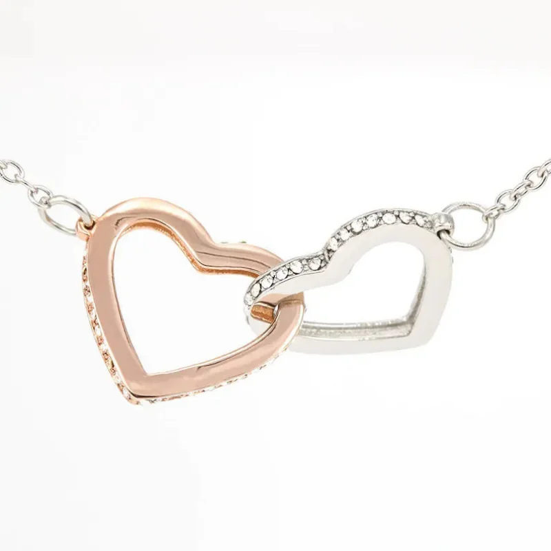 Two Hearts Necklace as a gift for my wife, a perfect birthday present