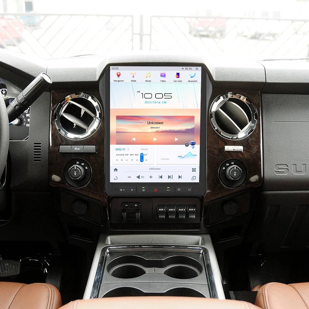 

Мультимедийный DVD-плеер для Ford F250 F350 2013 2014 Android 13 Carplay GPS навигация Сенсорный экран автомобильное радио