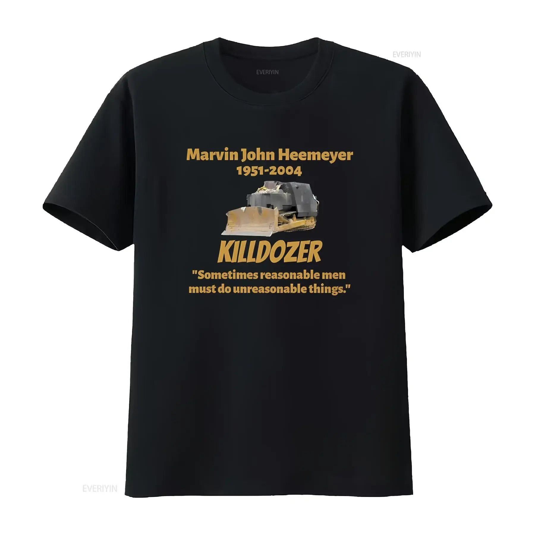 Camiseta Killdozer Libertarian Marvin Heemeyer Tribute Tri blend para fanáticos de Granby CO, estilo vintage, lavado, elegante, informal, versátil