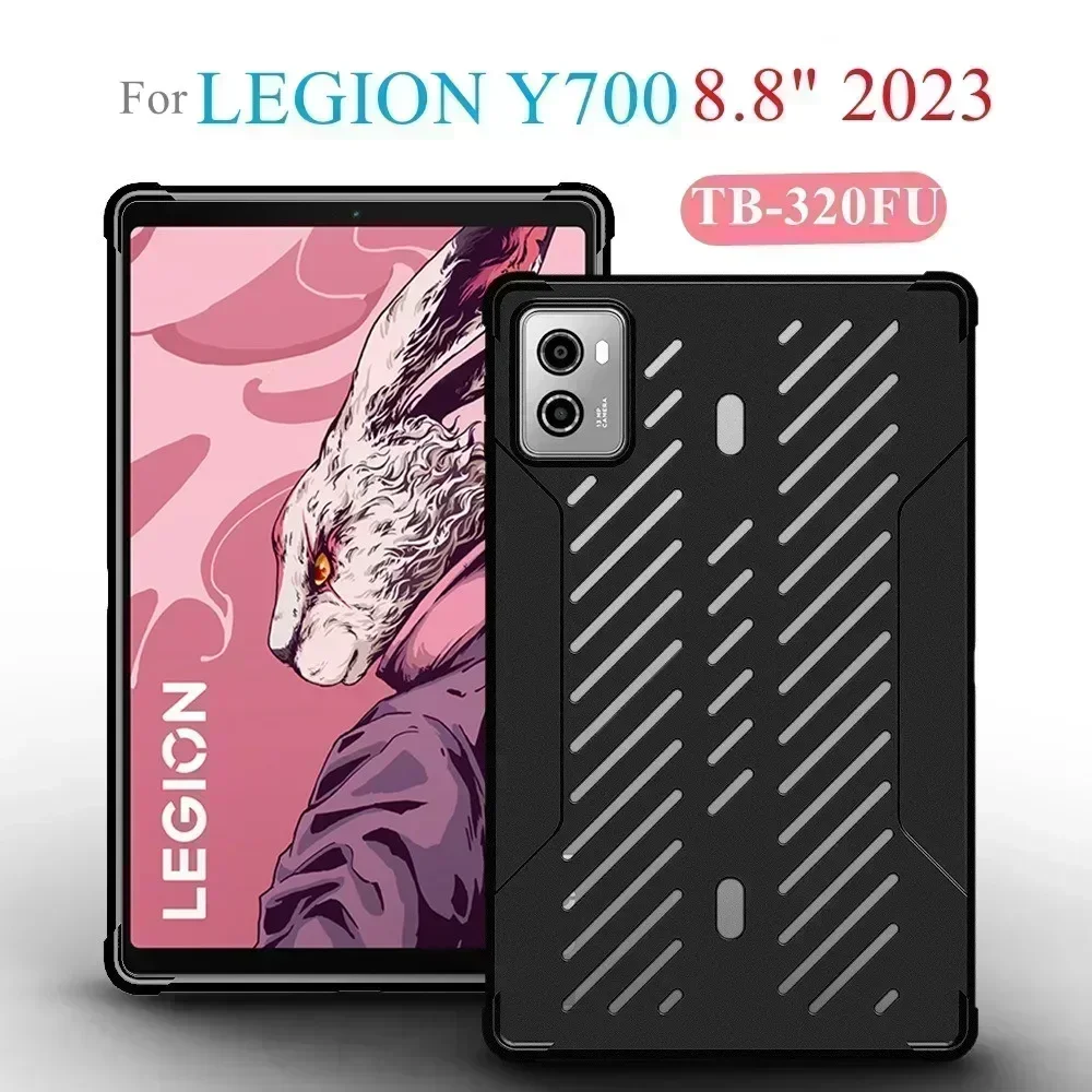 สําหรับ Lenovo LEGION Y700 2nd Gen 8.8 "TB-320FU ป้องกัน Cover Shell ปกหลังกรณี Funda สําหรับ Legion Y700 2023 8.8 นิ้ว hard PC