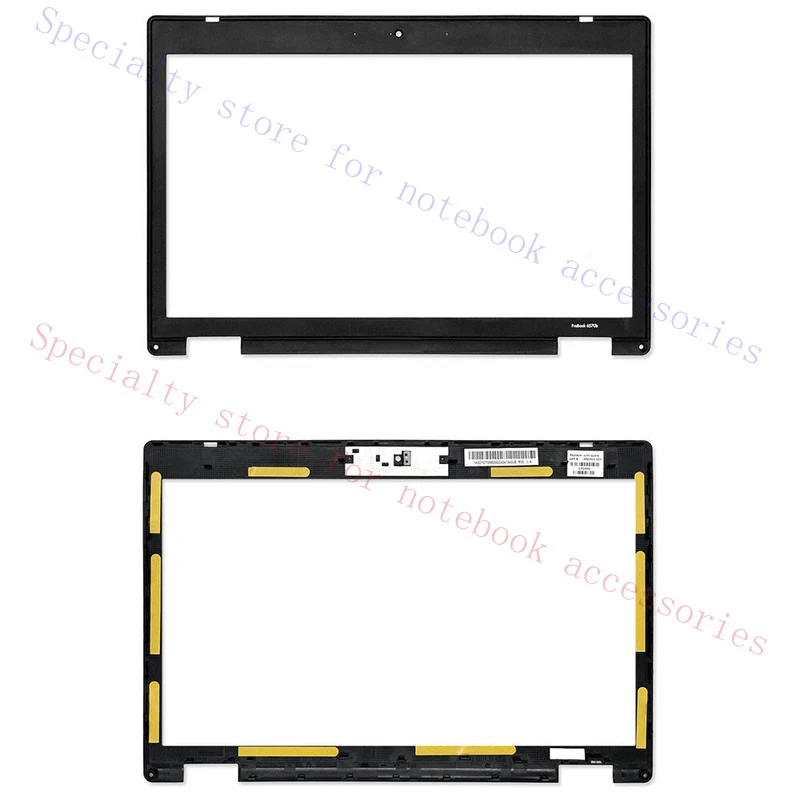 A+  For HP 6560B 6570B LCD Back Cover Palmrest Bottom Case Shell Brown/ Black