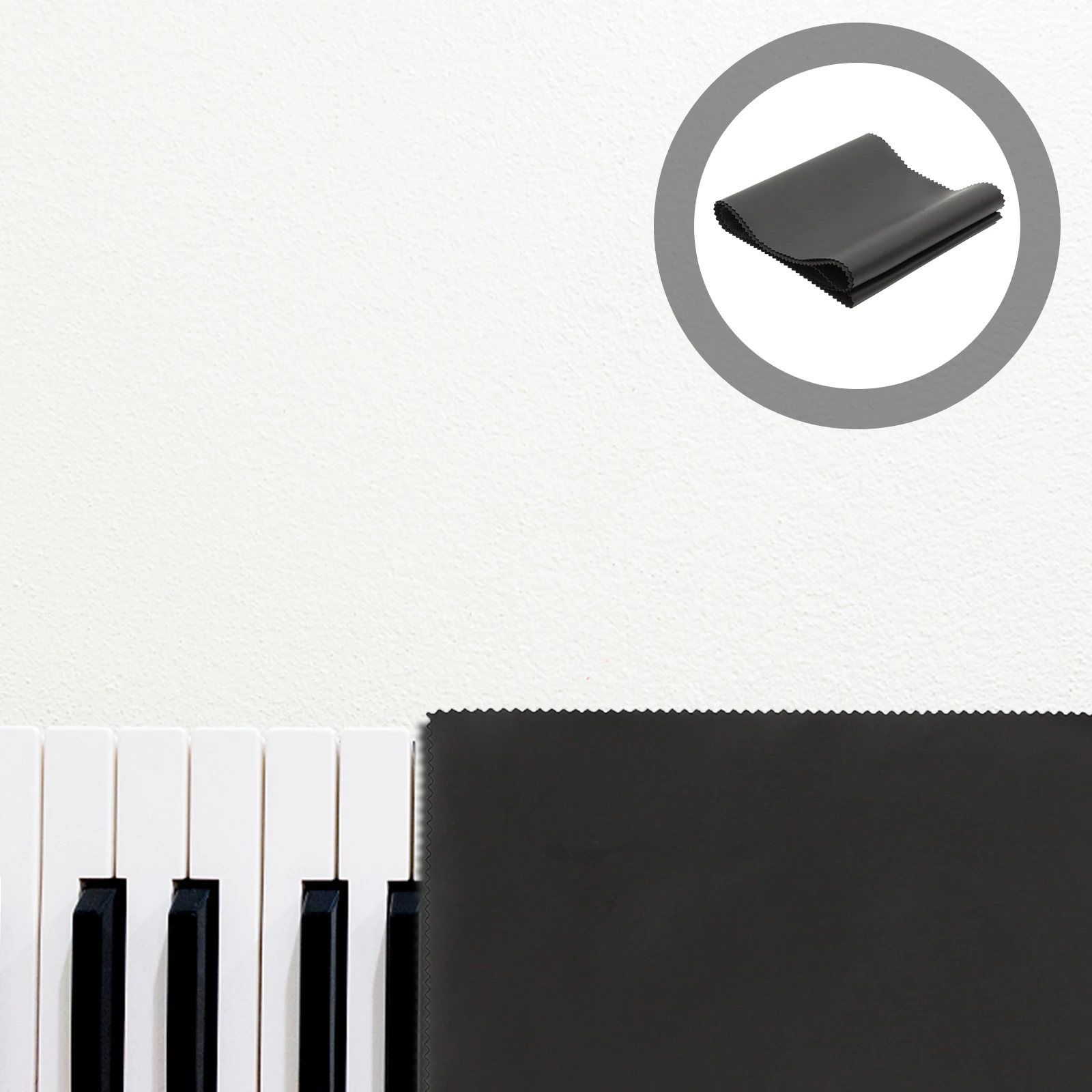

Keyboard Dustproof Cloth Piano Cover Anti-scratch Protector Black Durable Cloths Accessories