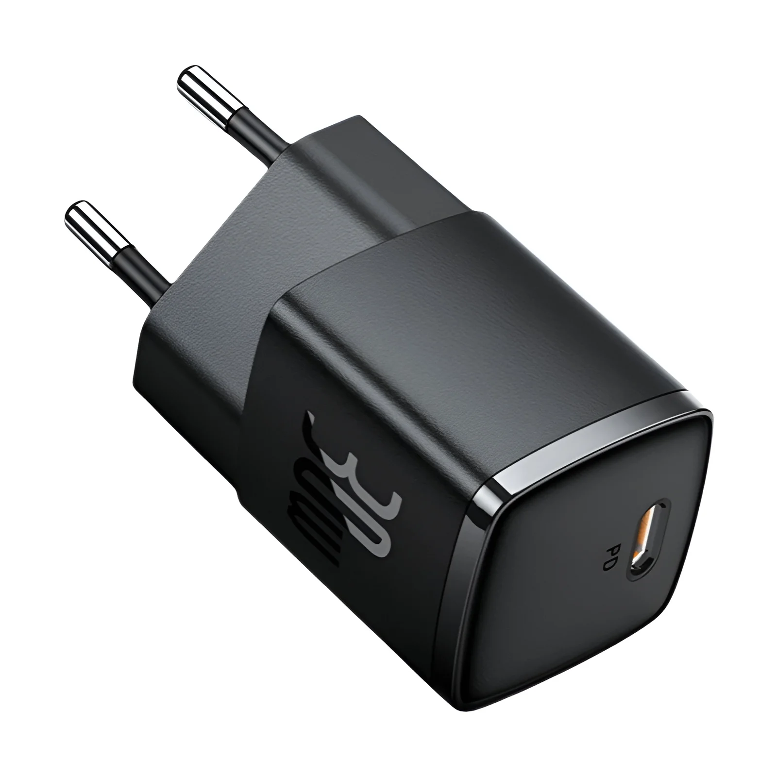 Carregador Baseus 30W GaN PD para iPhone 17 16 15 14 13 12 Max, Carregador Rápido PD3.0 QC3.0 para Celulares e Tablets Tipo C