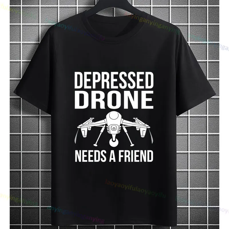 Unisex Funny Drone. Pilot Graphic T-Shirt with 