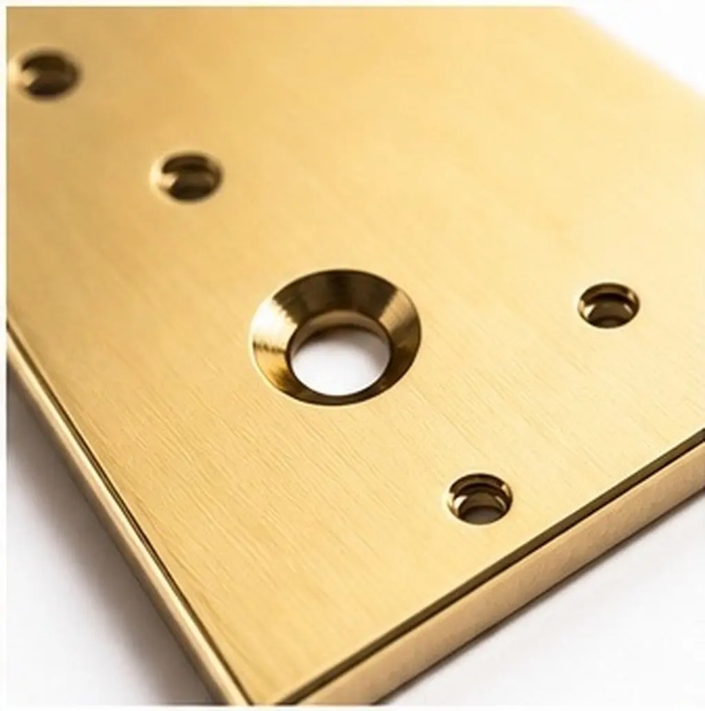Metal Premium Guitar Tailpiece Replacement Guitar Bridges 6-String 4MM Spacing No Screws Included Heavy