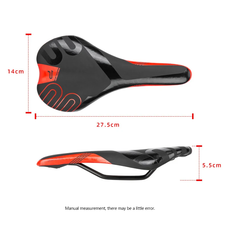 Bicycle Saddle Comfortable Seat MTB Mountain Road Bike PU Leather Saddles Cushion Cycling Accessories