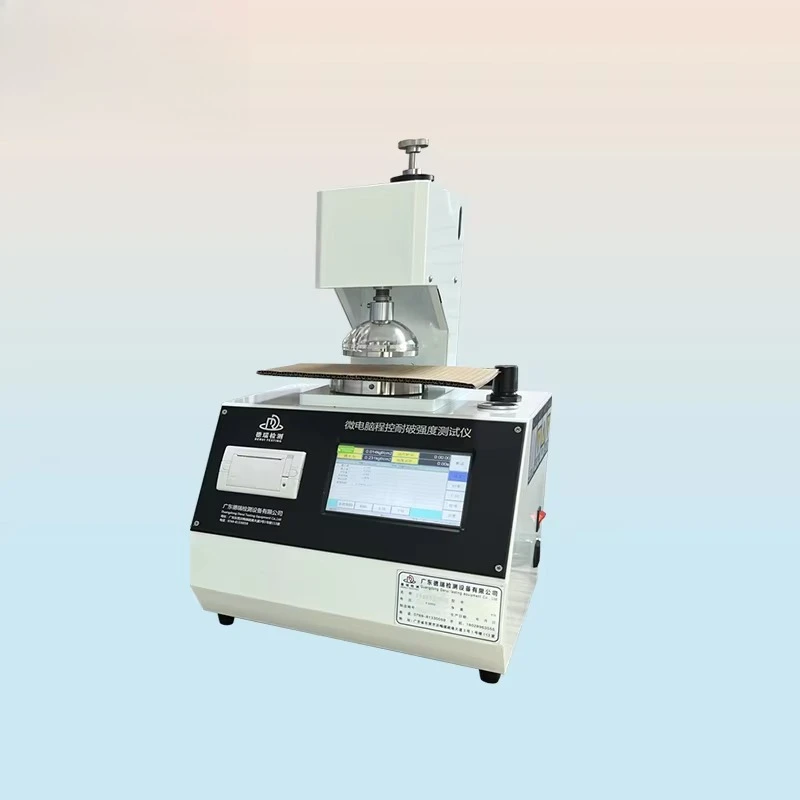 Automatic Cardboard Burst Strength Testing Machine Stainless Steel Steel Hydraulics Electronic Power for Oil & Air Testing