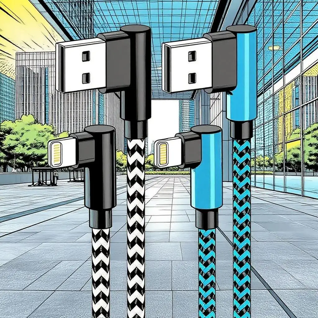 كابل USB C سريع الشحن 2.4 أمبير معتمد من MFI - سلك USB-A إلى Lightning متوافق مع Apple iPhone 14 13 12 11 pro Max X XS Max #1