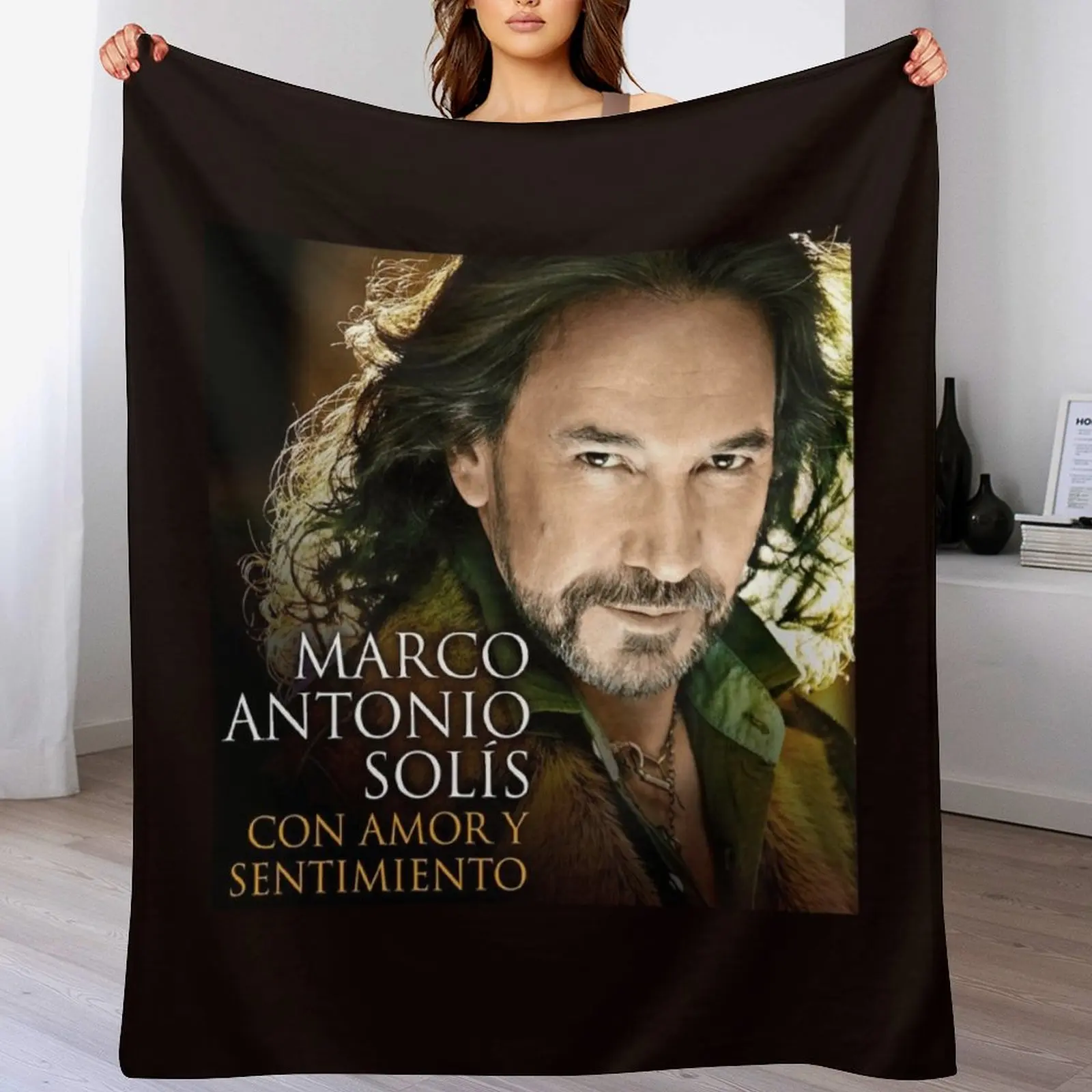 

Los Bukis Throw Blanket Multi-Purpose Decoratives Thins Picnic Blankets