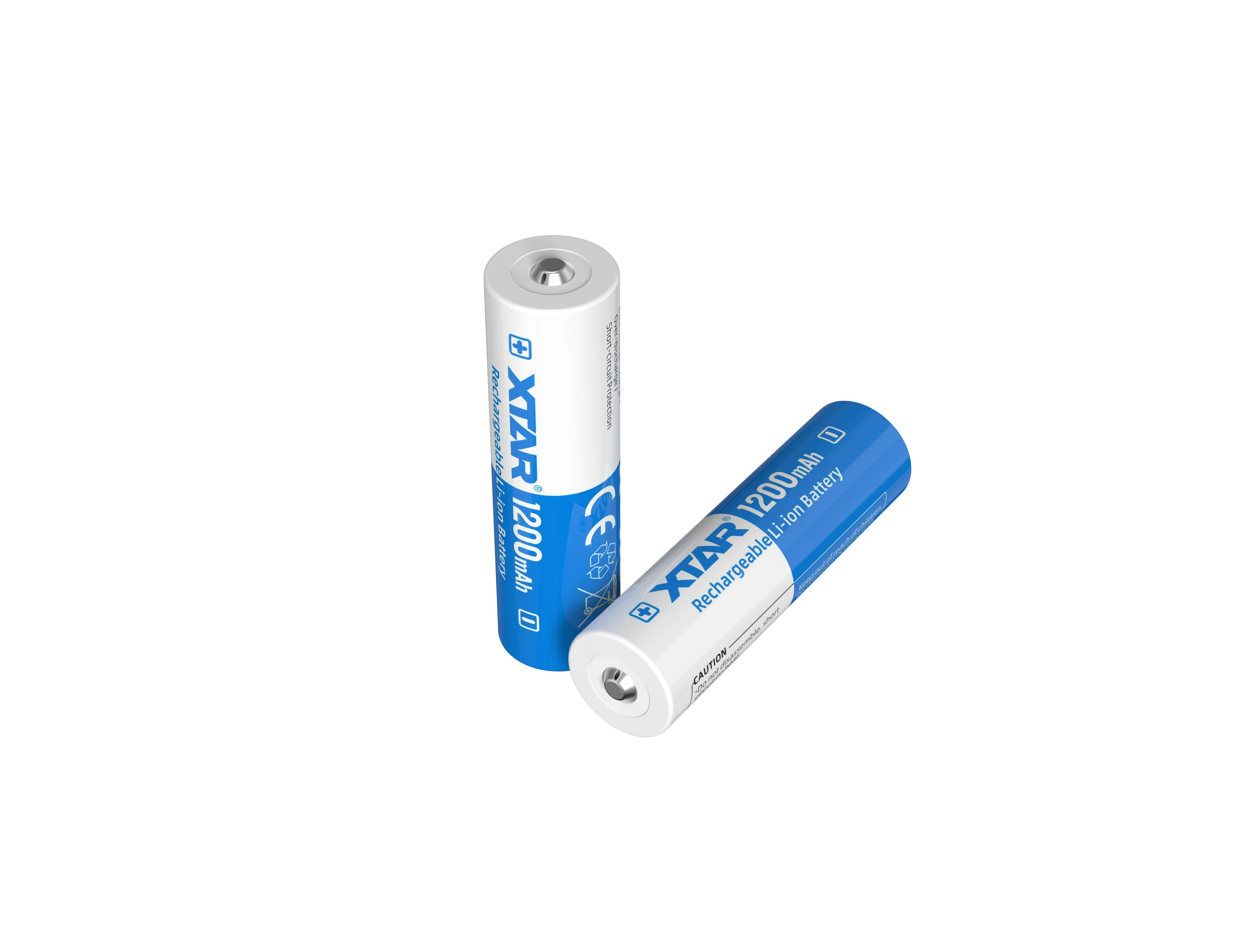 Xtar 1pc 14500 1200mah 3.7 V recharger battery with protected