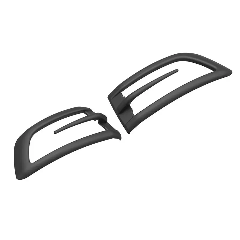 Turning Lamp Cover ABS Matte Black Exterior Side Mirror Light Cover For Ford Ranger 2012-2021 T6 T7 T8 Car Accessories 4x4 Parts