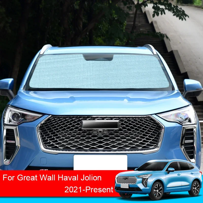 

For Great Wall Haval Jolion 2021-2025 Sunshades UV Protection Curtain Sun Shade Visor Front Windshield Protector Car Accessories