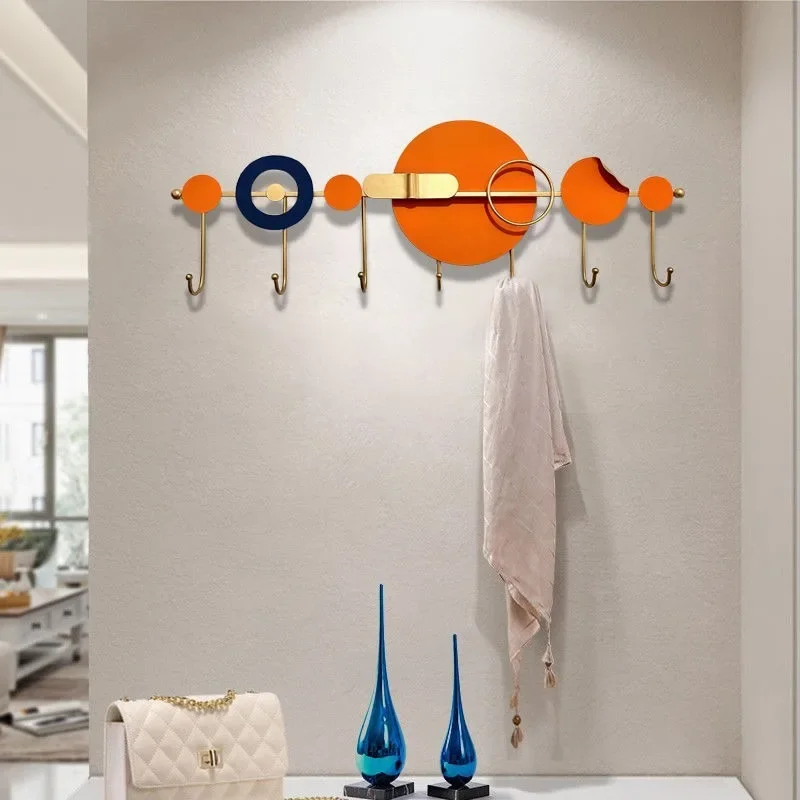 

Suit Modern Wall Coat Racks Cheap Independent Hangers Clothes Racks Closet Gold Creative Percheros Furniture Living Room