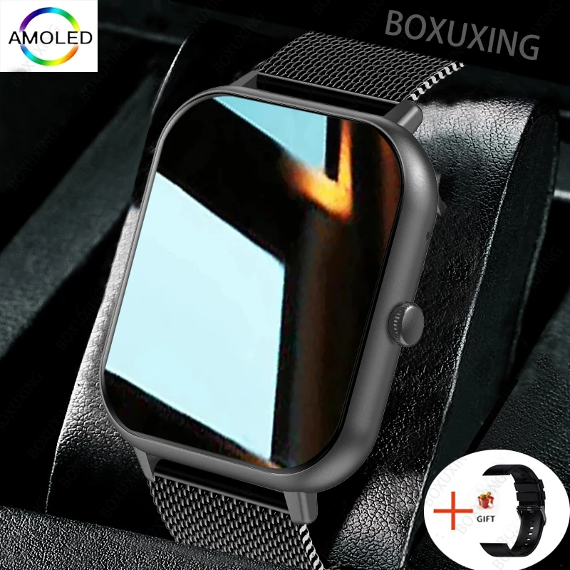 2023 New Smart Watch Women Men Full Touch Dial Call Fitness Tracker Waterproof Bluetooth Answer Call Smartwatch Woman For Xioami