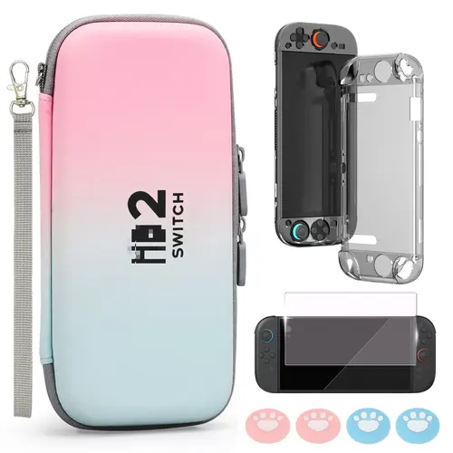 Bolsa impermeable para consola, carcasa dura para PC, funda protectora Joy-con para Nintendo Switch 2, almacenamiento de accesorios de juego, novedad de 2025