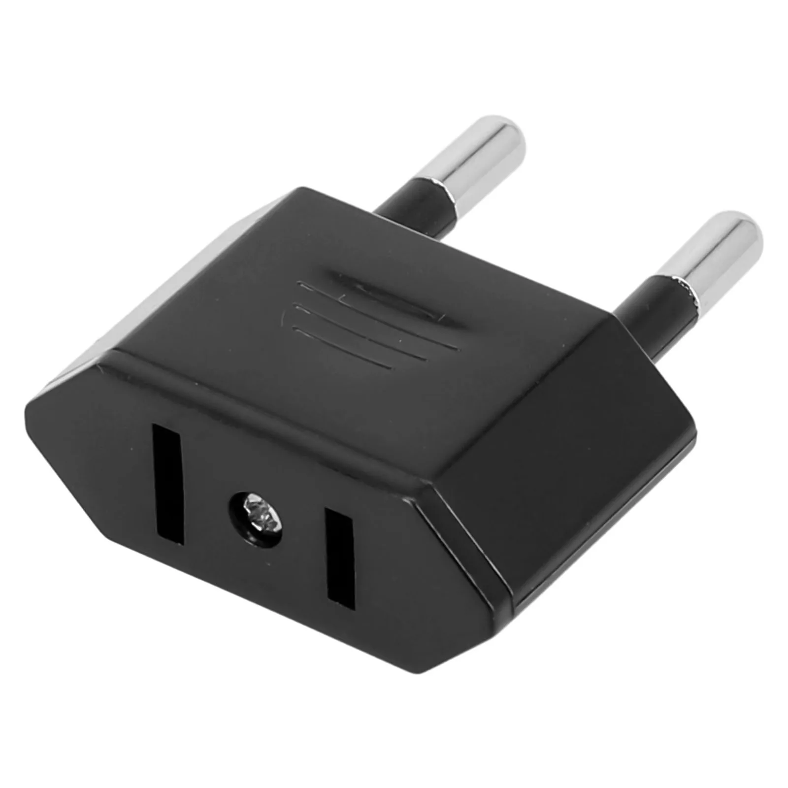 EU Adapter Travel Converter Adapter America To EU Electrical Adapter Socket Black All Copper Environmentally Friendly Connector