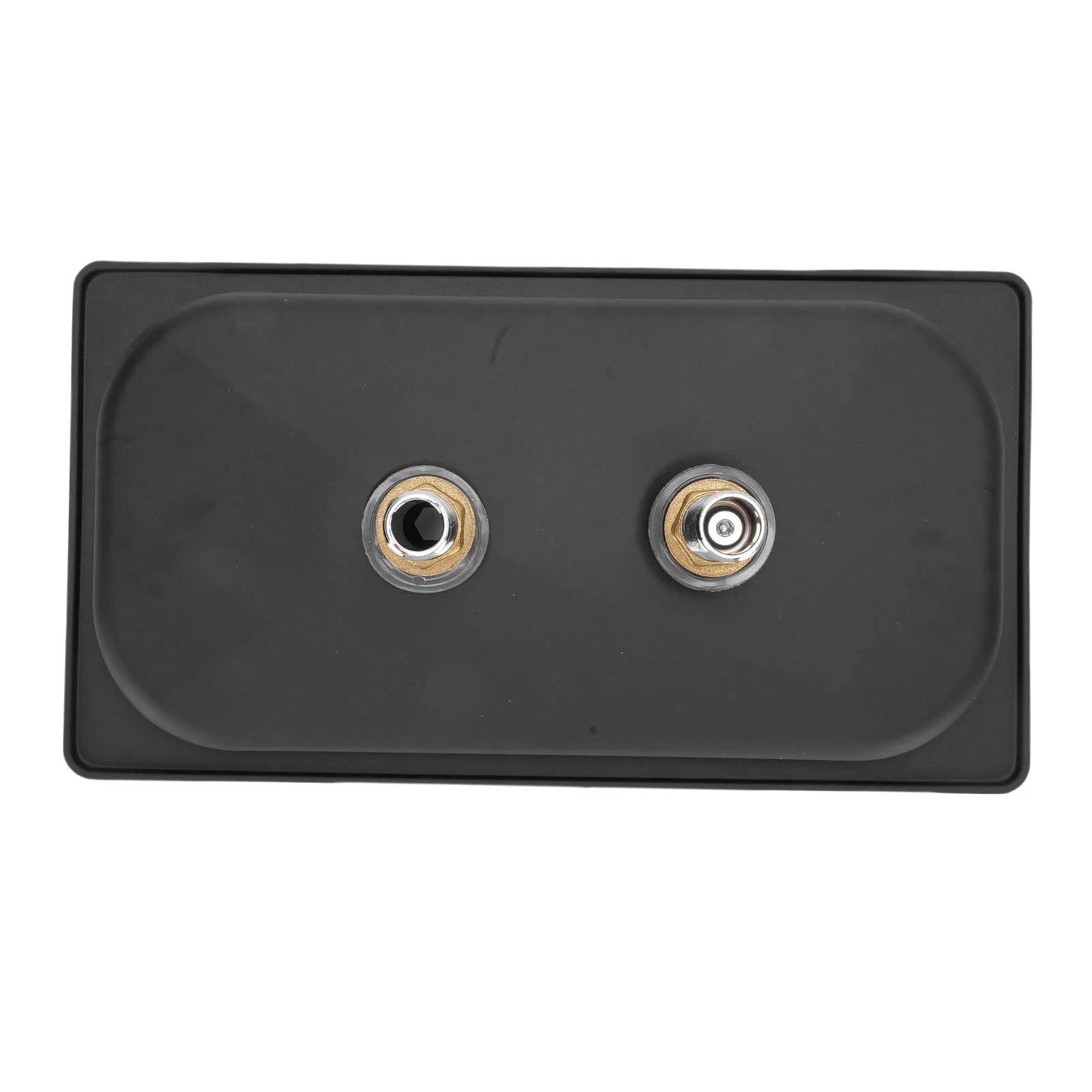 

Glass Rinser Multi Angle Spray Cup Washer Automatic High Pressure Cleaning Stainless Steel with Drain Drip Tray for Coffee Shop