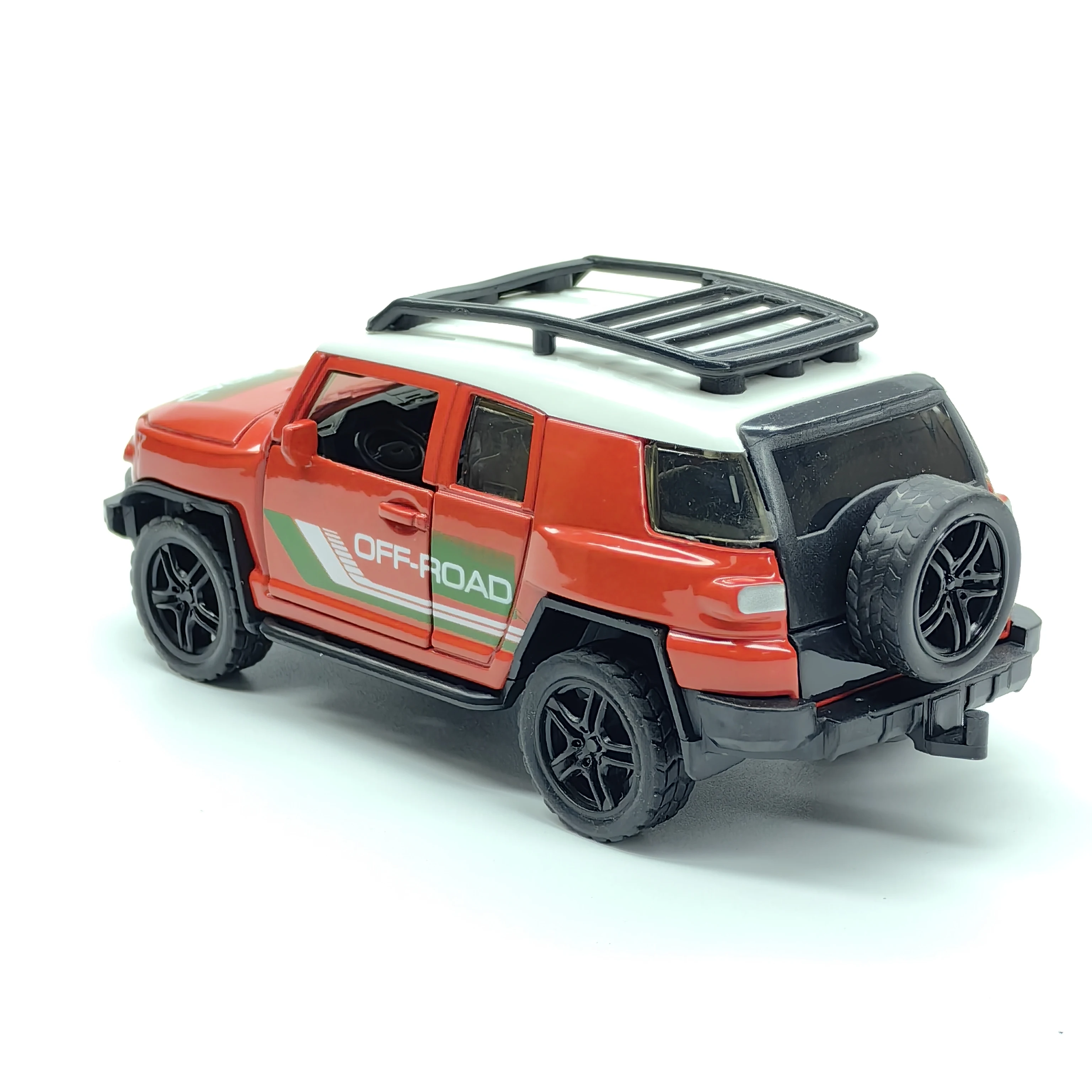 Creative alloy toy car, child-friendly, simulated racing car with spring-powered movement model.