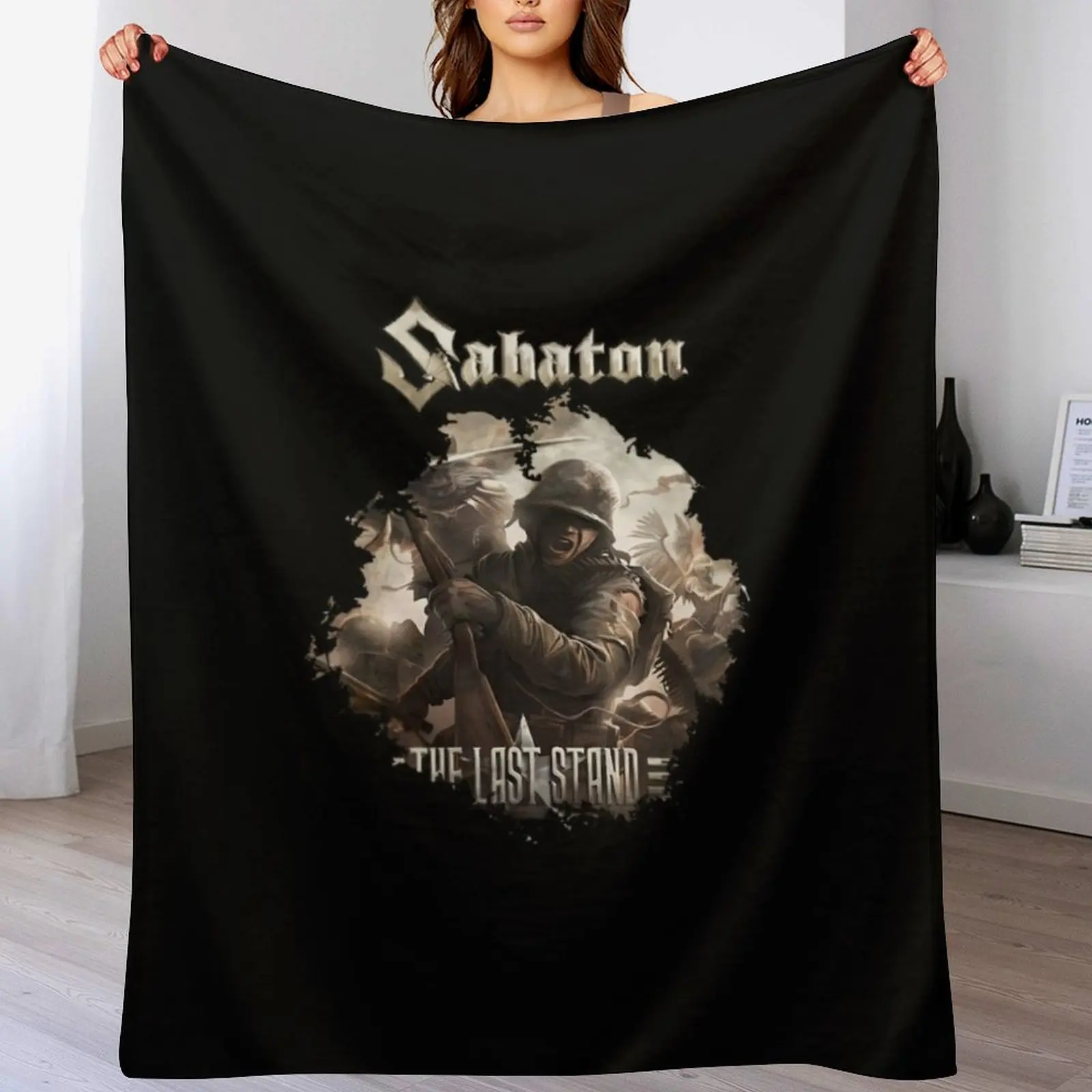 Vintage Sabaton Throw Blanket Sofa heavy to sleep Blankets