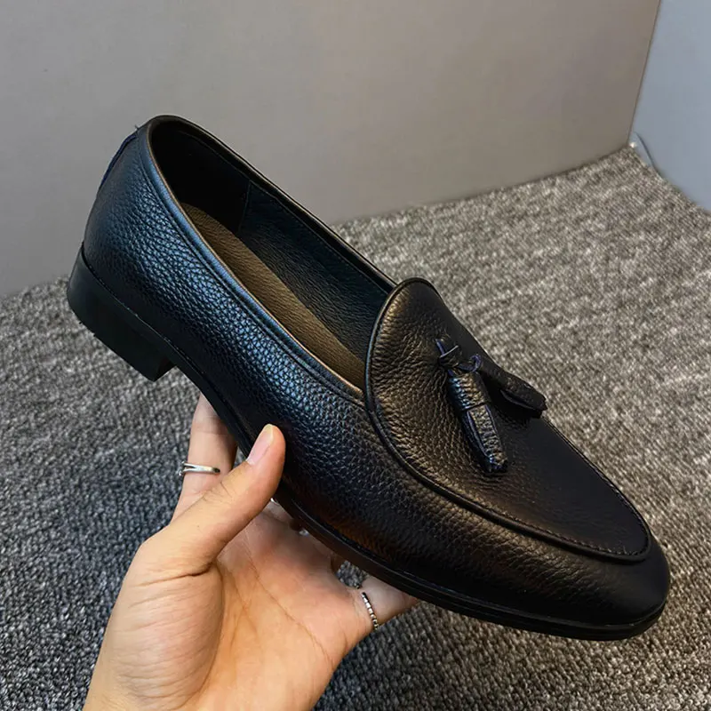 casual-loers-men's-footwear-faionable-briti-sle-slip-on-tassel-busin-leather-oes-breathable-round-toe-flat-heel