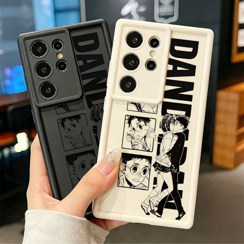 Dandadan Okarun Momo Manga Silicone Phone Case For Samsung Galaxy S26 Ultra S26 Edge S25 FE S24 S23 S22 ULTRA S21 PLUS S20FE
