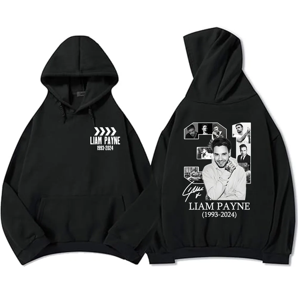 1993-2024 Liam Payne Hoodies Winter Casual Mit Kapuze Männer/Frauen Sweatshirts Unisex Hip Hop Ropa Hombre Sudaderas Grafik Pullover