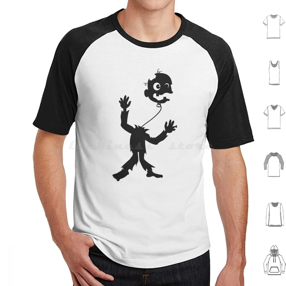 Zombie T Shirt Big Size 100% Cotton Plants Zombies Games Arcade Pop Zombie Plant Cartoon Helium Ballon Ball Bubble Apocalypse