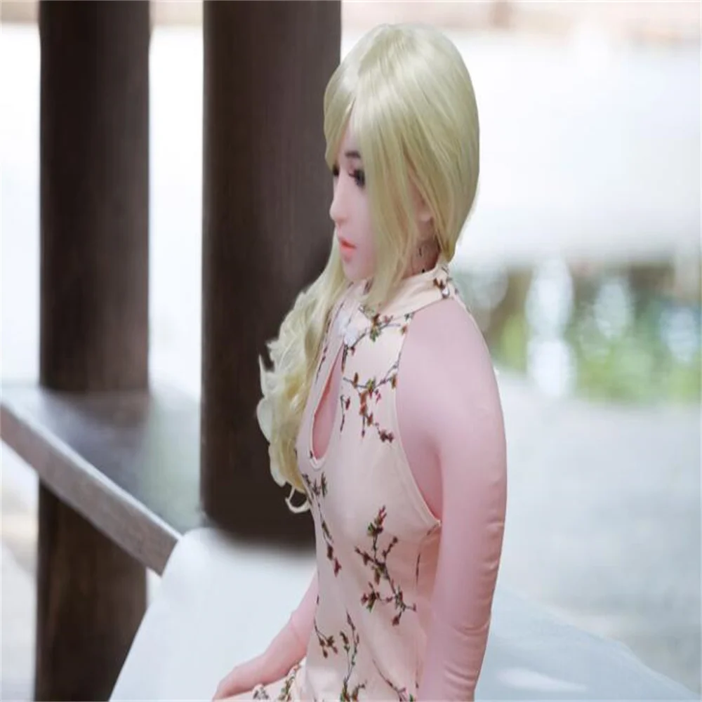 

1PC Inflatable Female Cloth Mannequin for Doll Body with Blond Hair, Medical Inflation Maniqui Panties Display, D091,125cm
