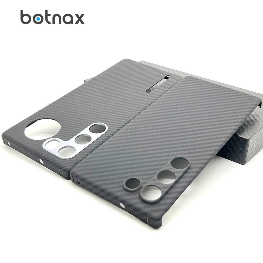 

botnax Carbon Fiber Case for ZTE nubia RedMagic 11 Air Cover Light Weight Anti-Scratch Kevlar Aramid Back Skin Funda Shell