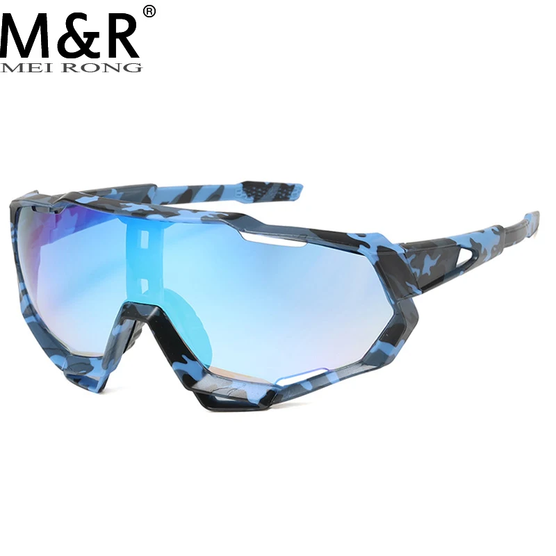 New Y2K One Piece Sunglasses Colorful Personalized Windproof Outdoor Riding Sunglasses Men's and Women's Fishing Glasses UV400 image 6