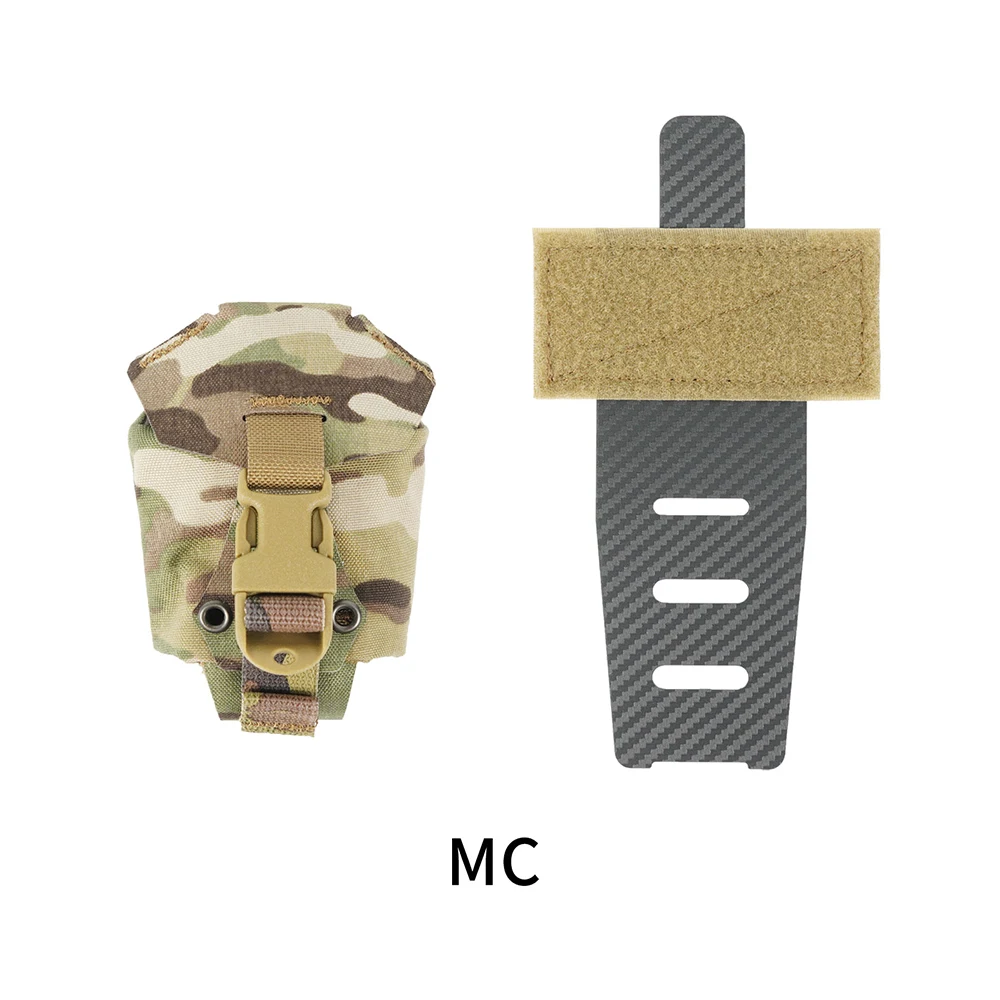

Тактический чехол Single Molle Grenad Pouch Frag Grenad Pouch Страйкбол Пейнтбол Боевое снаряжение Охота Кемпинг Аксессуары Открытый