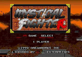 Mystical Fighter  16  bit MD Game Card For Sega Mega Drive For Genesis Drop Shipping