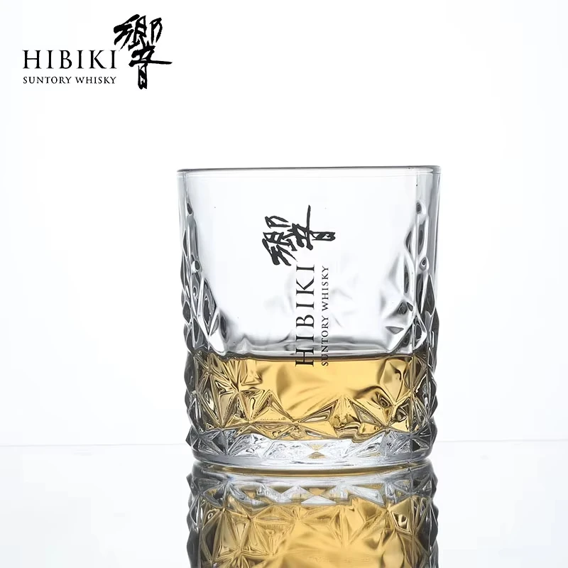 Copa de whisky HIBIKI japonesa medieval personalizada/Copa de vino de cristal Ice Throne de 230 ml