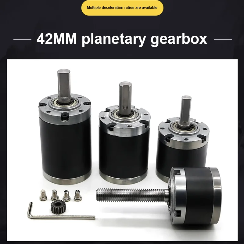 42mm planetary gearbox reducer diameter center shaft 10mm suitable for 775/795/895/42ZY/4260 reduction motor gearbox