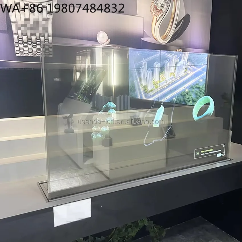 30/48/55/77 Inch Highly Transparent See Through Smart TV, Ultra Thin Touch Screen OLED Transparent Aliexpress Hot