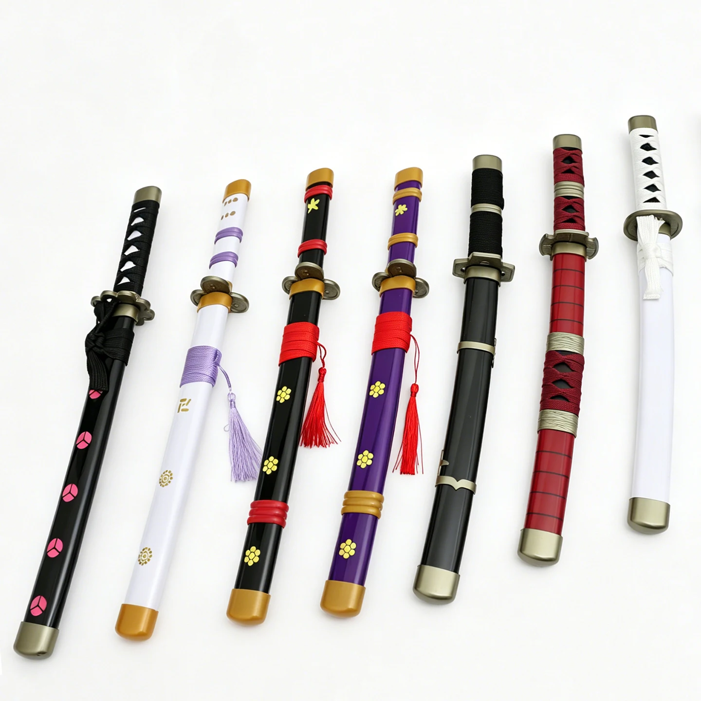

16.5inch Cosplay Roronoa Zoro Anime Enma Demon Plastic Katana Sword 42cm Model Toy