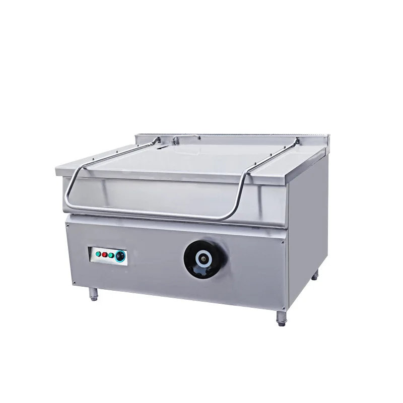 

Tilting overturned cooking stove, commercial flat bottom rocking soup pot, frying and stewing