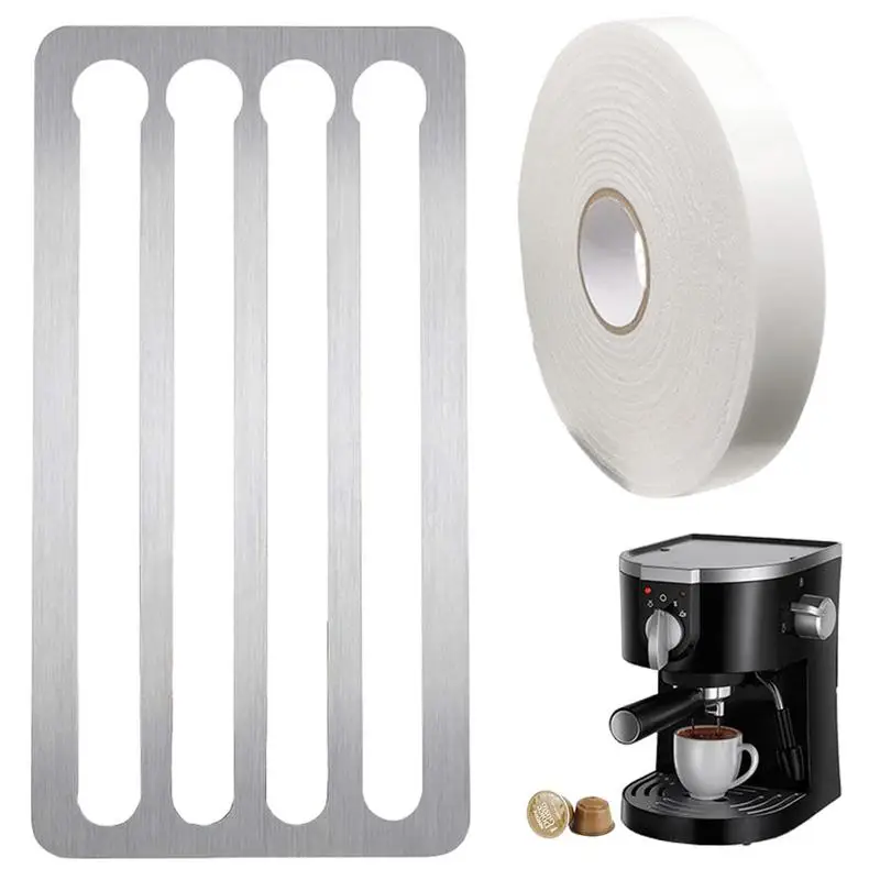 

Подставка для хранения кофейных капсул, настенное устройство для хранения одинарных кофейных капсул, тонкий держатель для кофейных капсул с 40 емкостью из нержавеющей стали